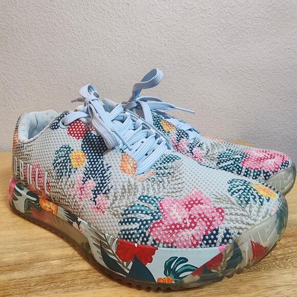 NOBULL Trainer Shoes Mens Size 10 SuperFabric Tropical Floral Cross Training main image 11